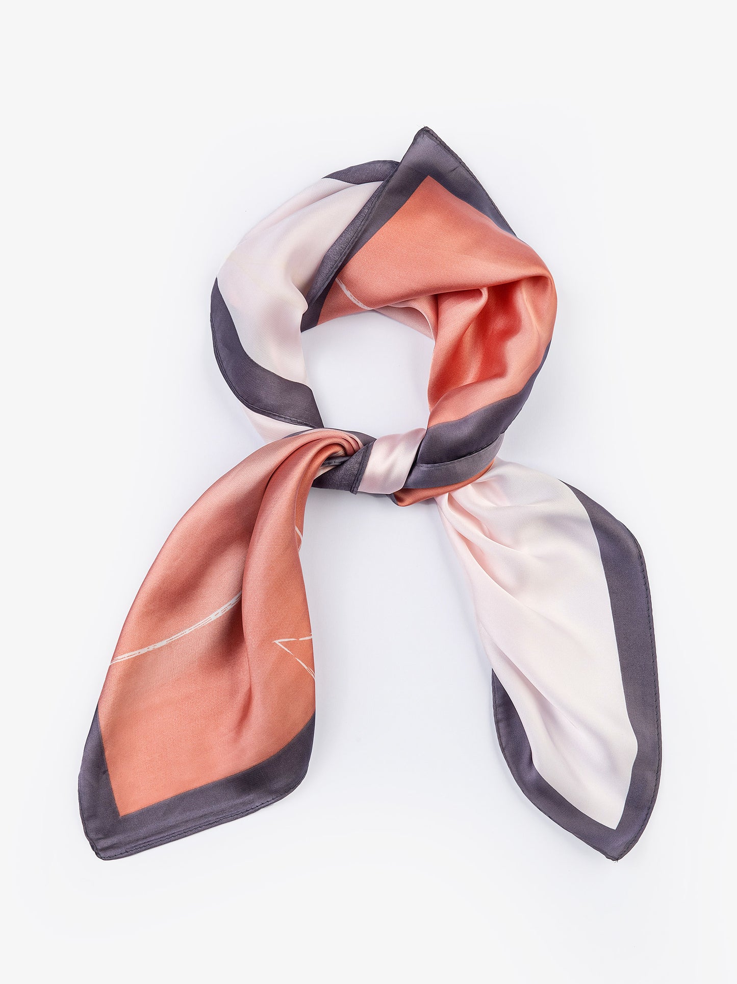 Printed Silk Mini Scarf