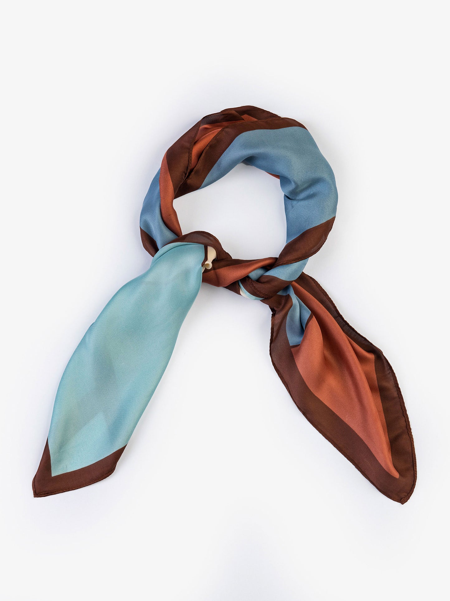 Printed Silk Mini Scarf