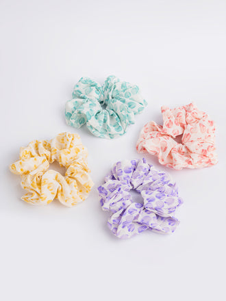 printed-hair-scrunchies