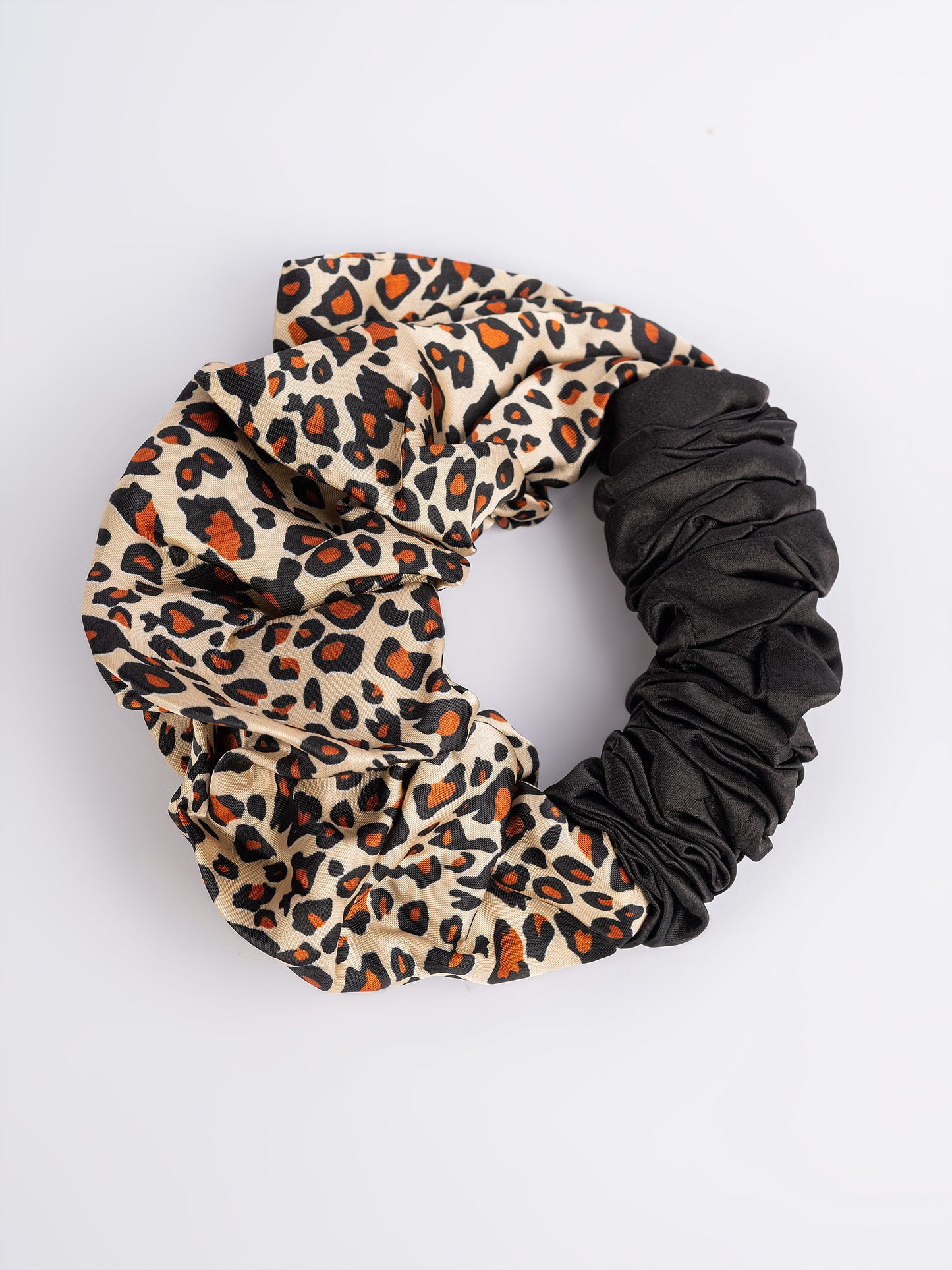 Cheetah Print Hair Scrunchie