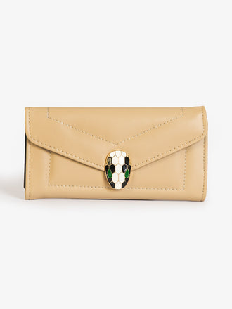 wallet-with-snake-textured-brooch