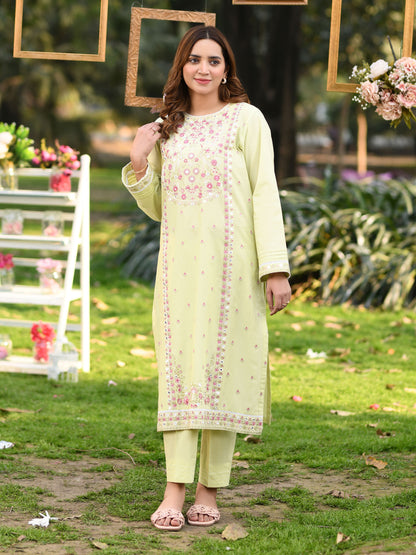 2 Piece Lawn Suit-Embroidered (Unstitched)