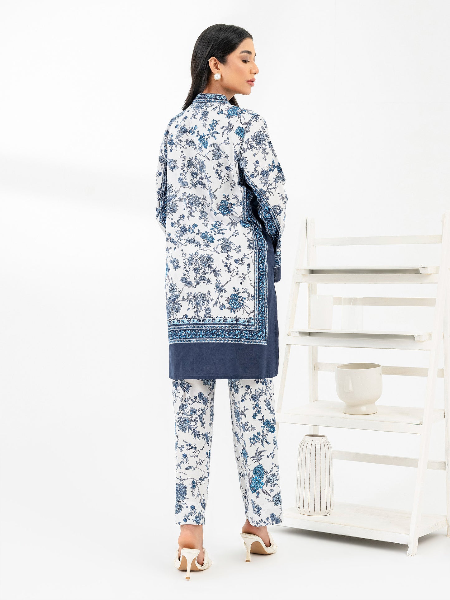 Cambric Co-Ord Set-Printed (Pret)