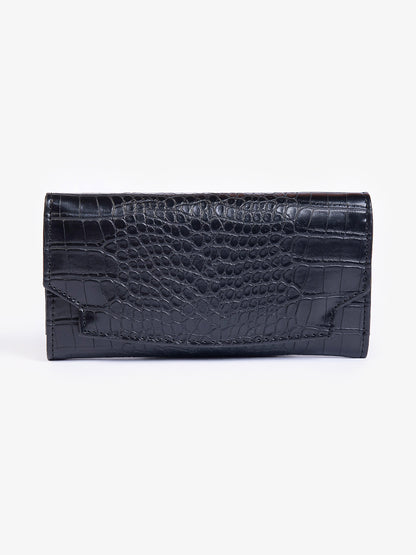 Croc Textured Wallet