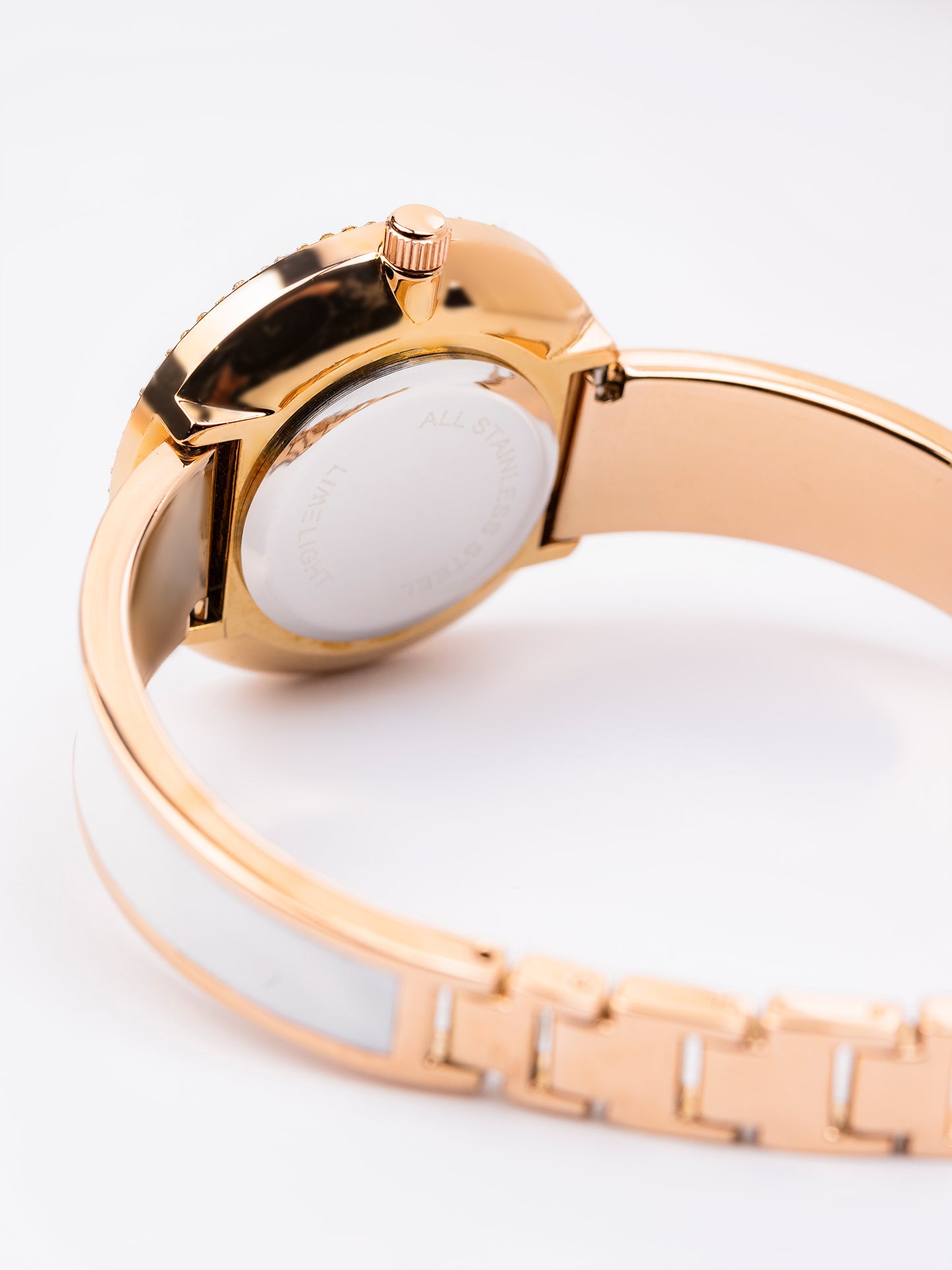 Embellished Bangle Watch