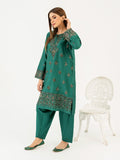 2-piece-satin-suit-embroidered(pret)