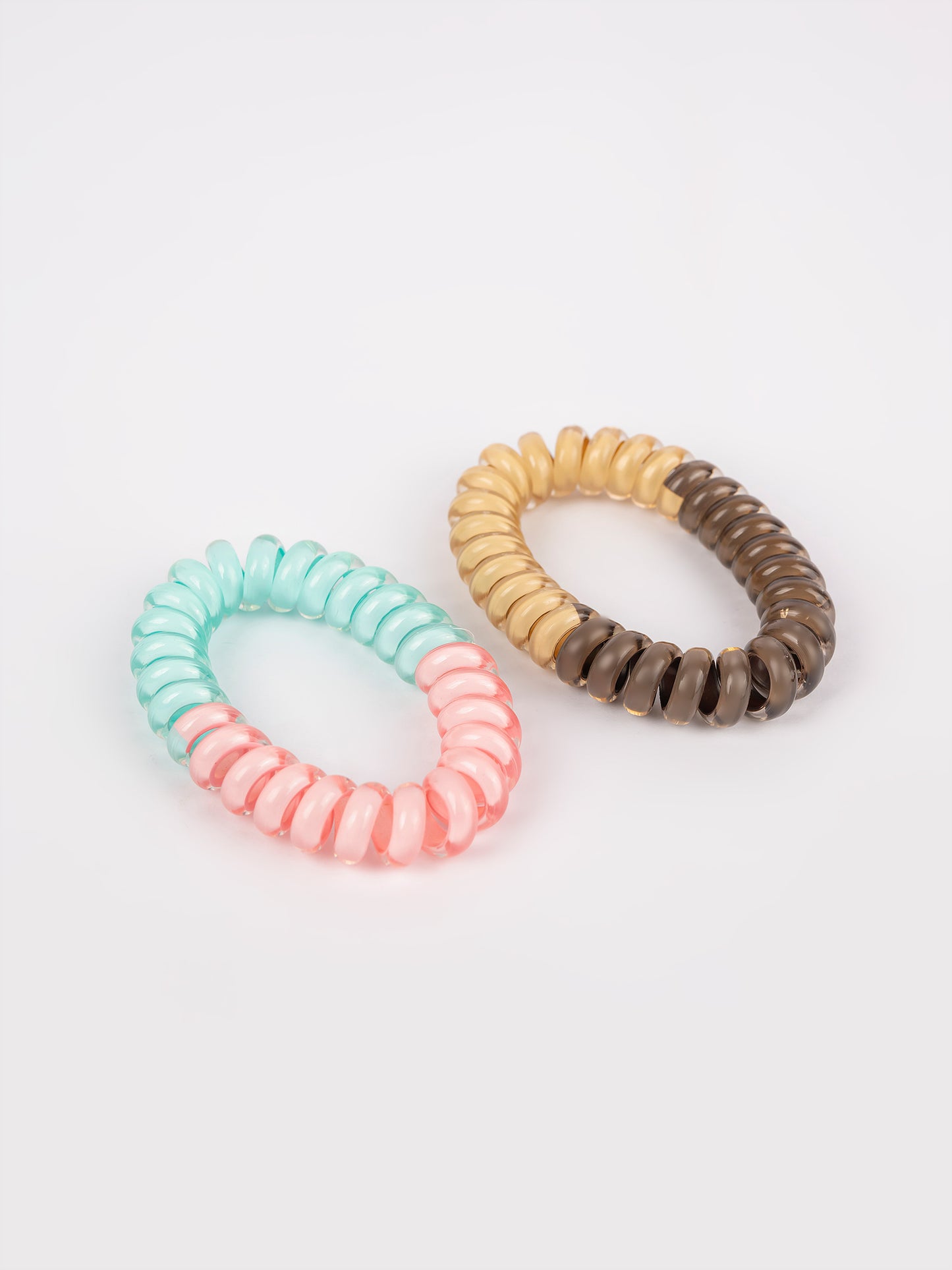 Spiral hair Tie Set