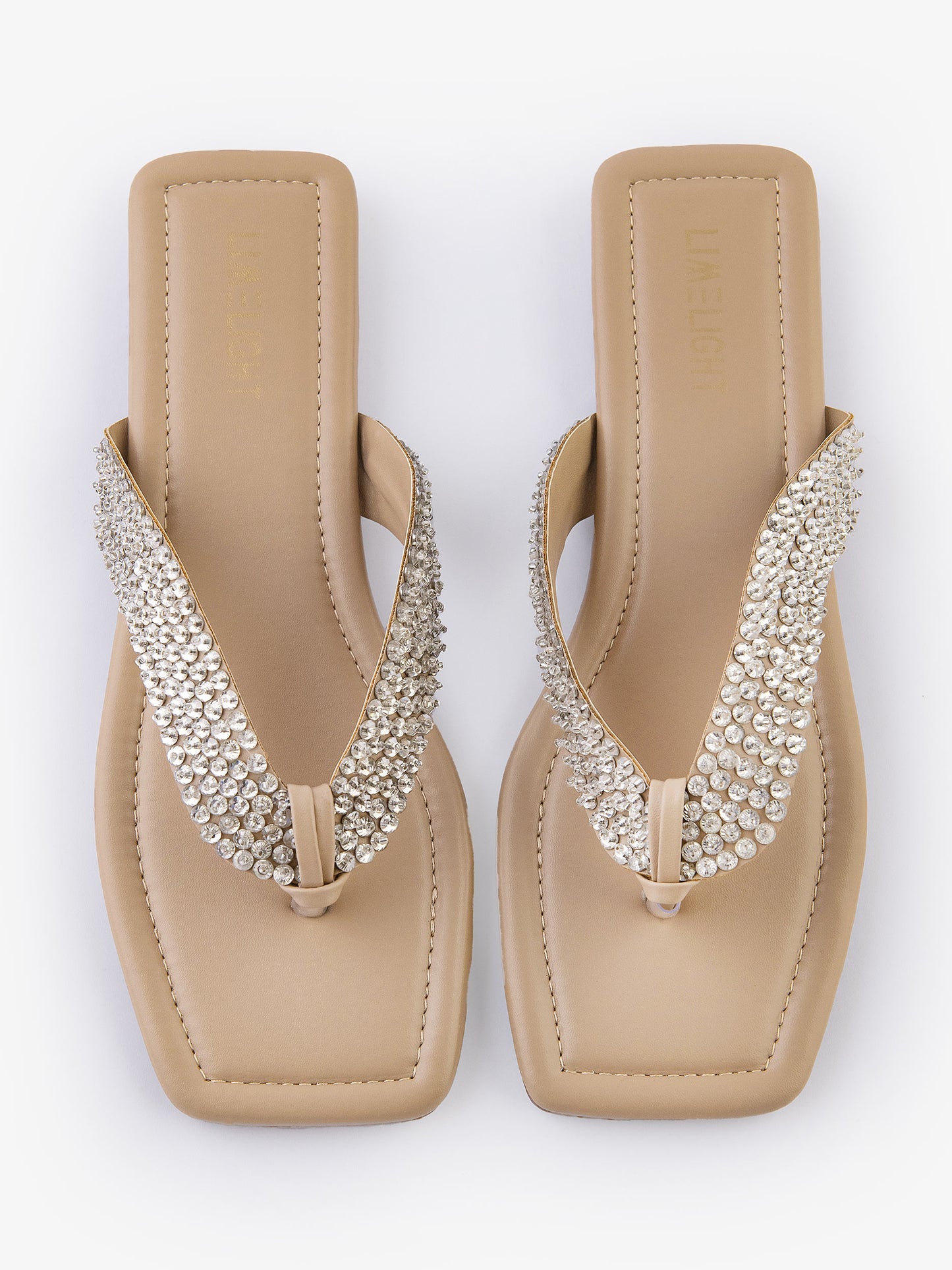 Crystal Embellished Flats