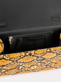 snake-print-clutch