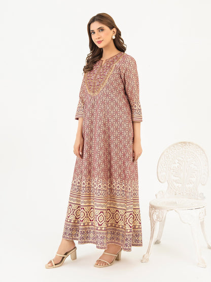 Lawn Pishwas-Embroidered (Pret)