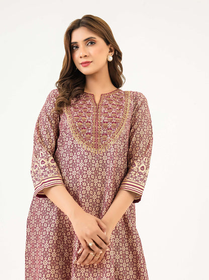 Lawn Pishwas-Embroidered (Pret)