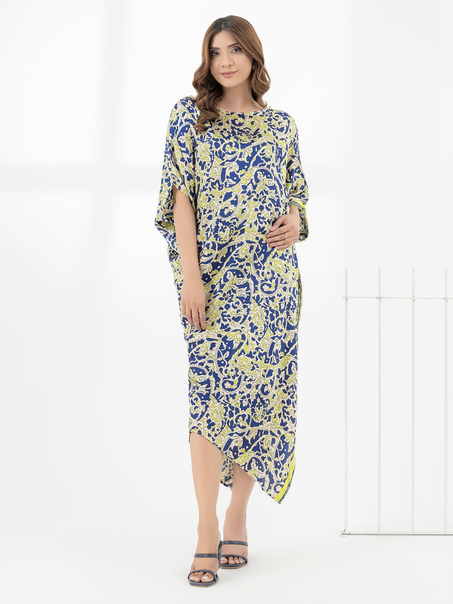 Printed Silk Dress