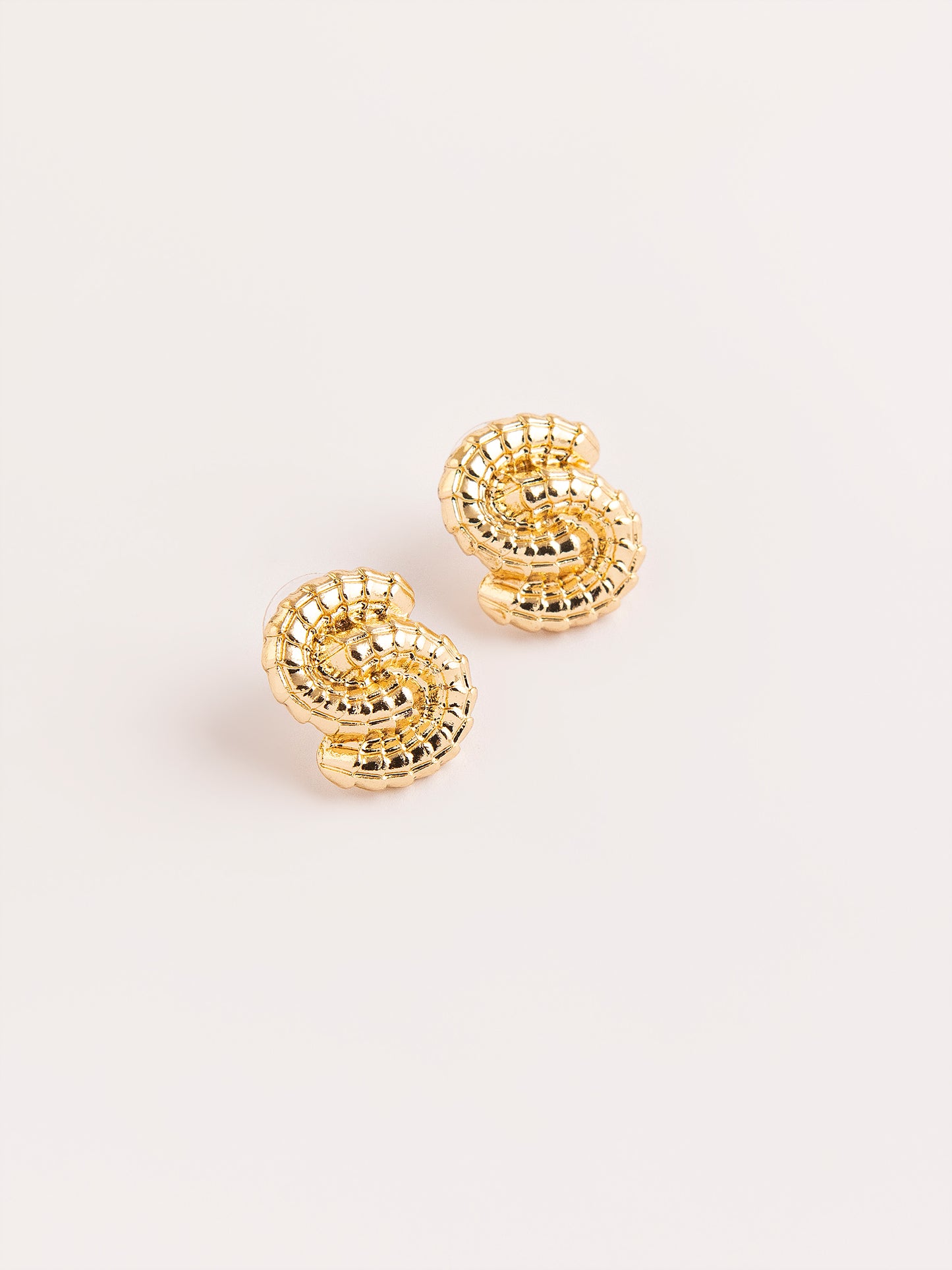 Texture Stud Earrings