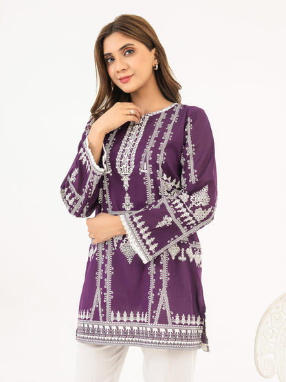 Lawn Kurti-Embroidered (Pret)