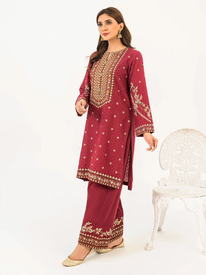 2 Piece Lawn Suit-Embroidered (Pret)