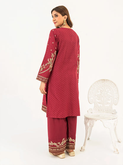 2 Piece Lawn Suit-Embroidered (Pret)