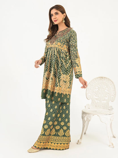 2 Piece Lawn Suit-Embroidered (Pret)