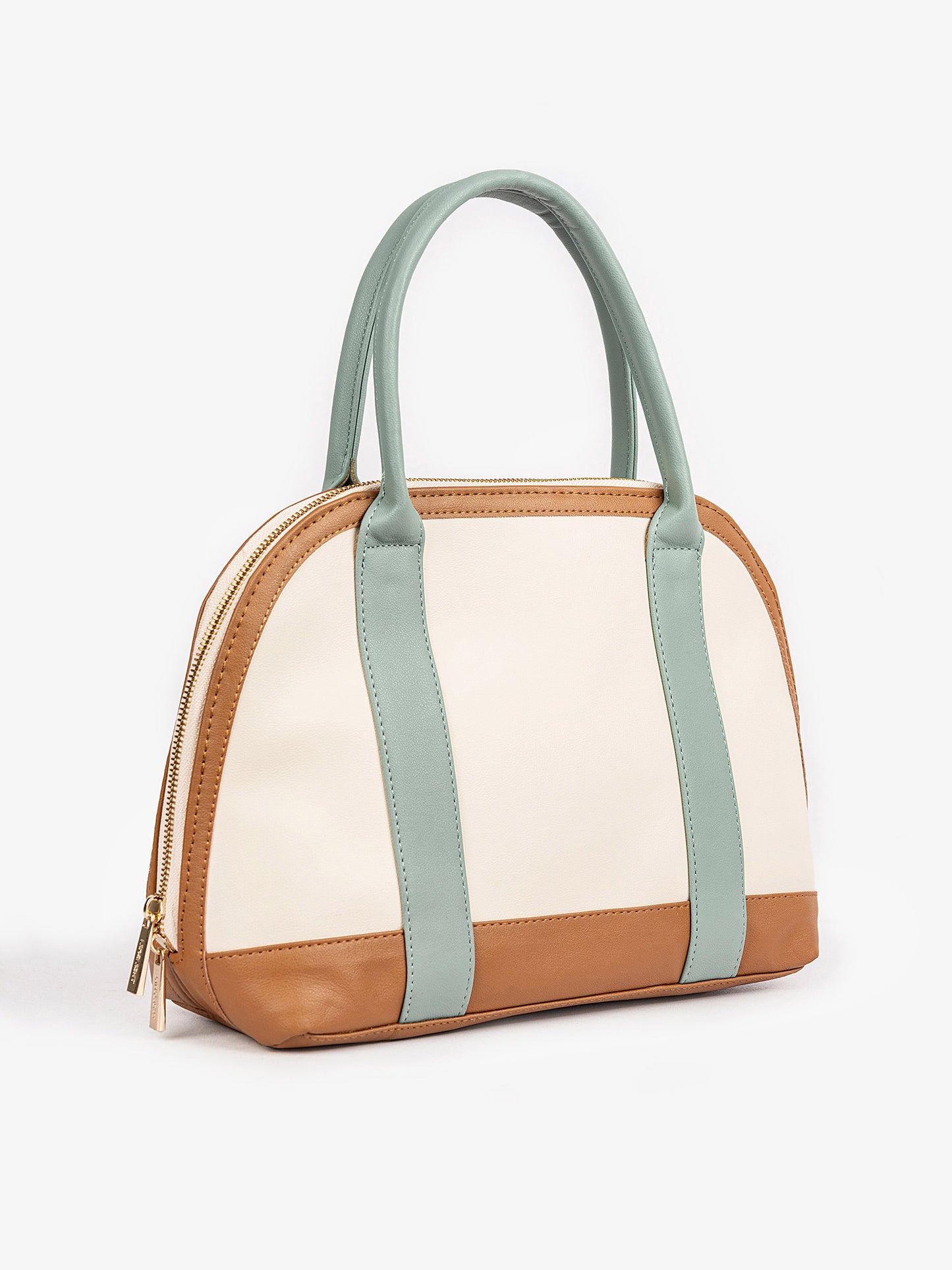 Tri Tone Dome Handbag