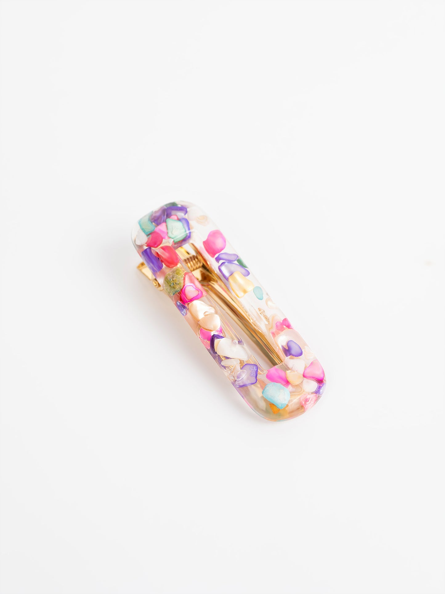 Resin Art Hair Clips