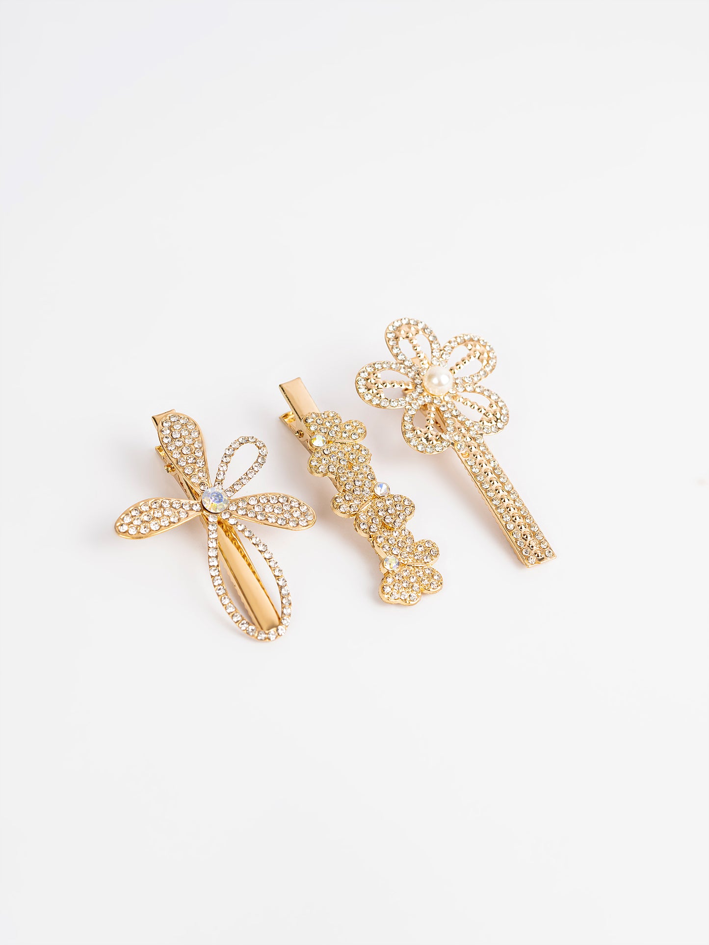 Embellished Hair Clips