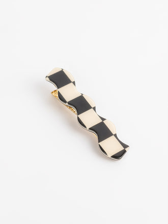 wavy-checkered-hair-clips