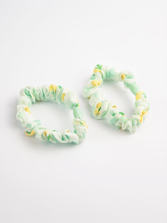 floral-scrunchie-pair