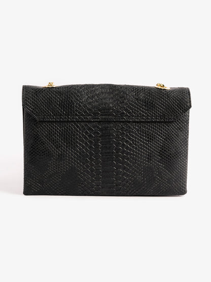 Snake Textured Clutch