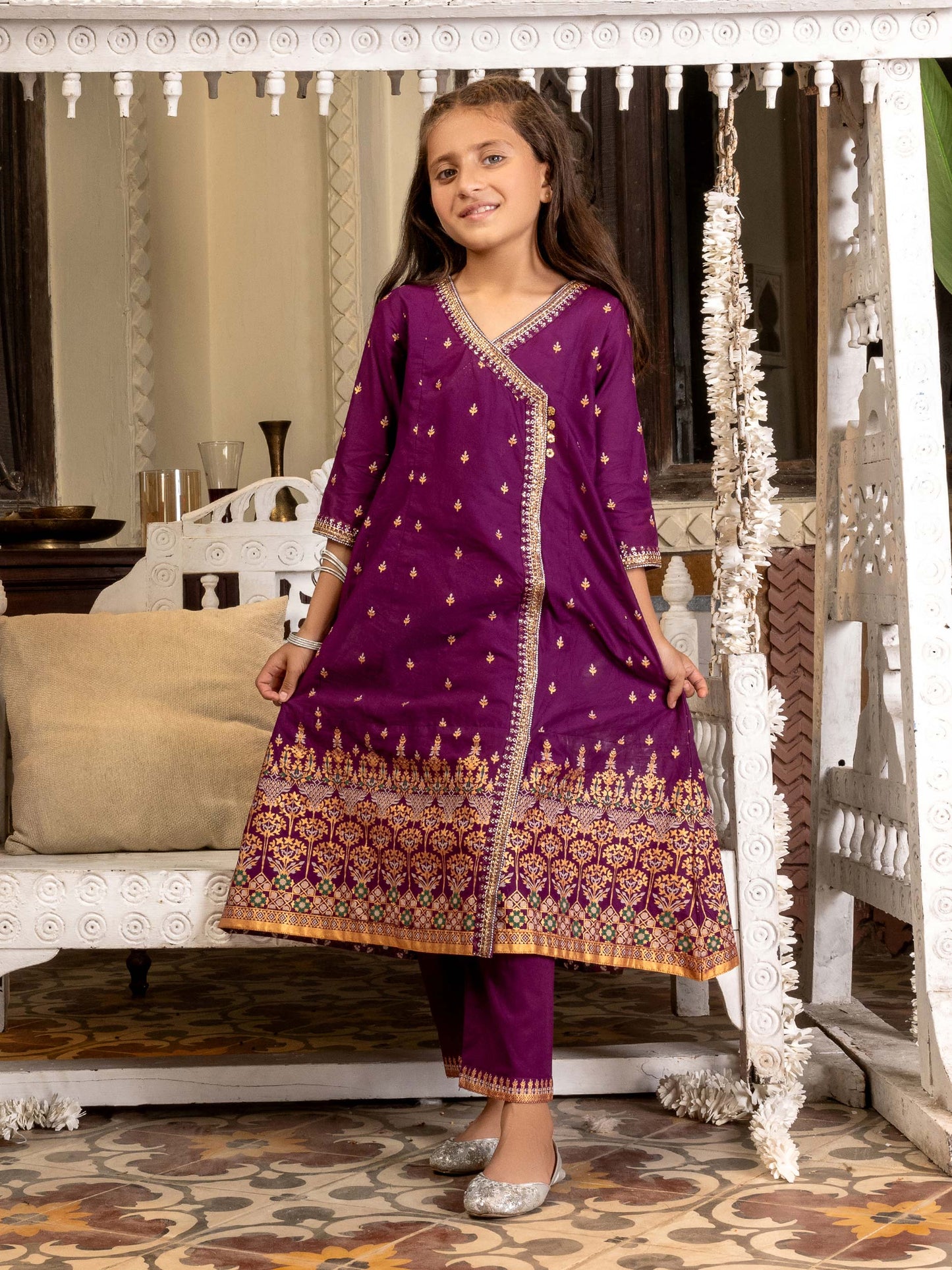 2 Piece lawn Suit- Embroidered