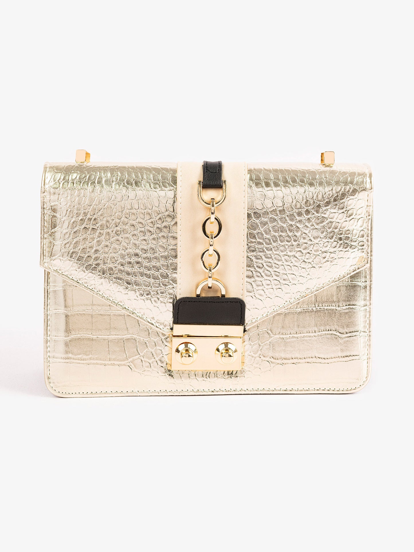 Snake Textured Handbag