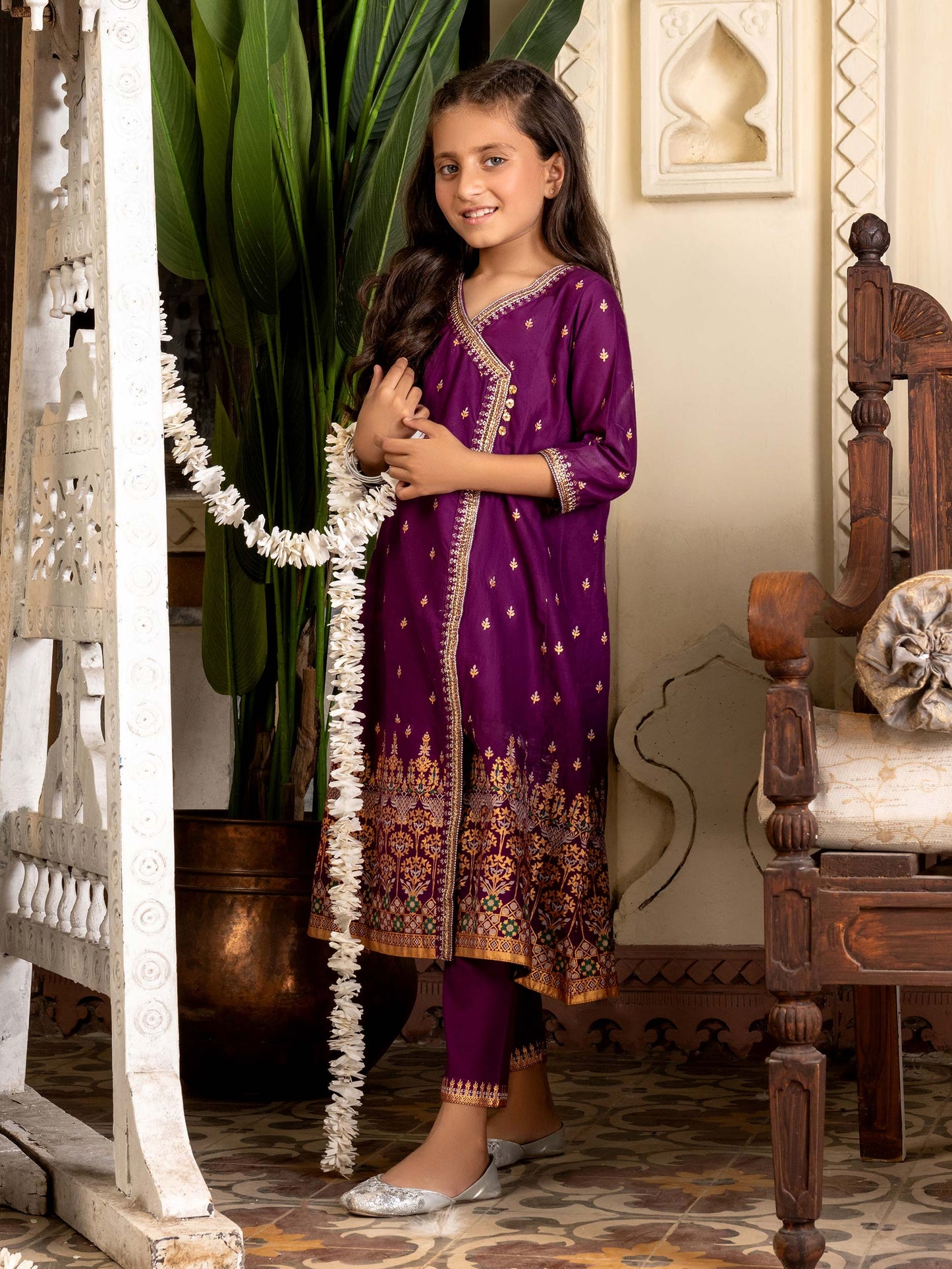 2 Piece lawn Suit- Embroidered