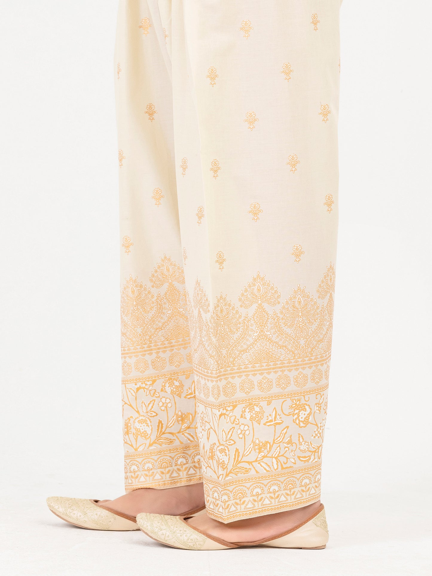 Cambric Shalwar-Paste Print (Pret)