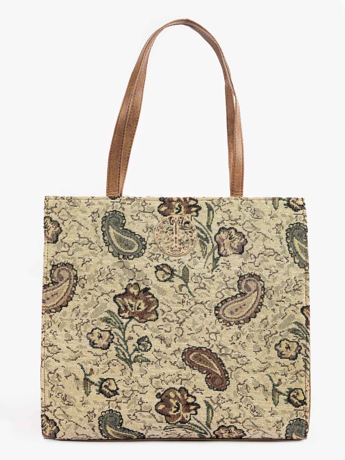 Ethnic Square Tote Bag