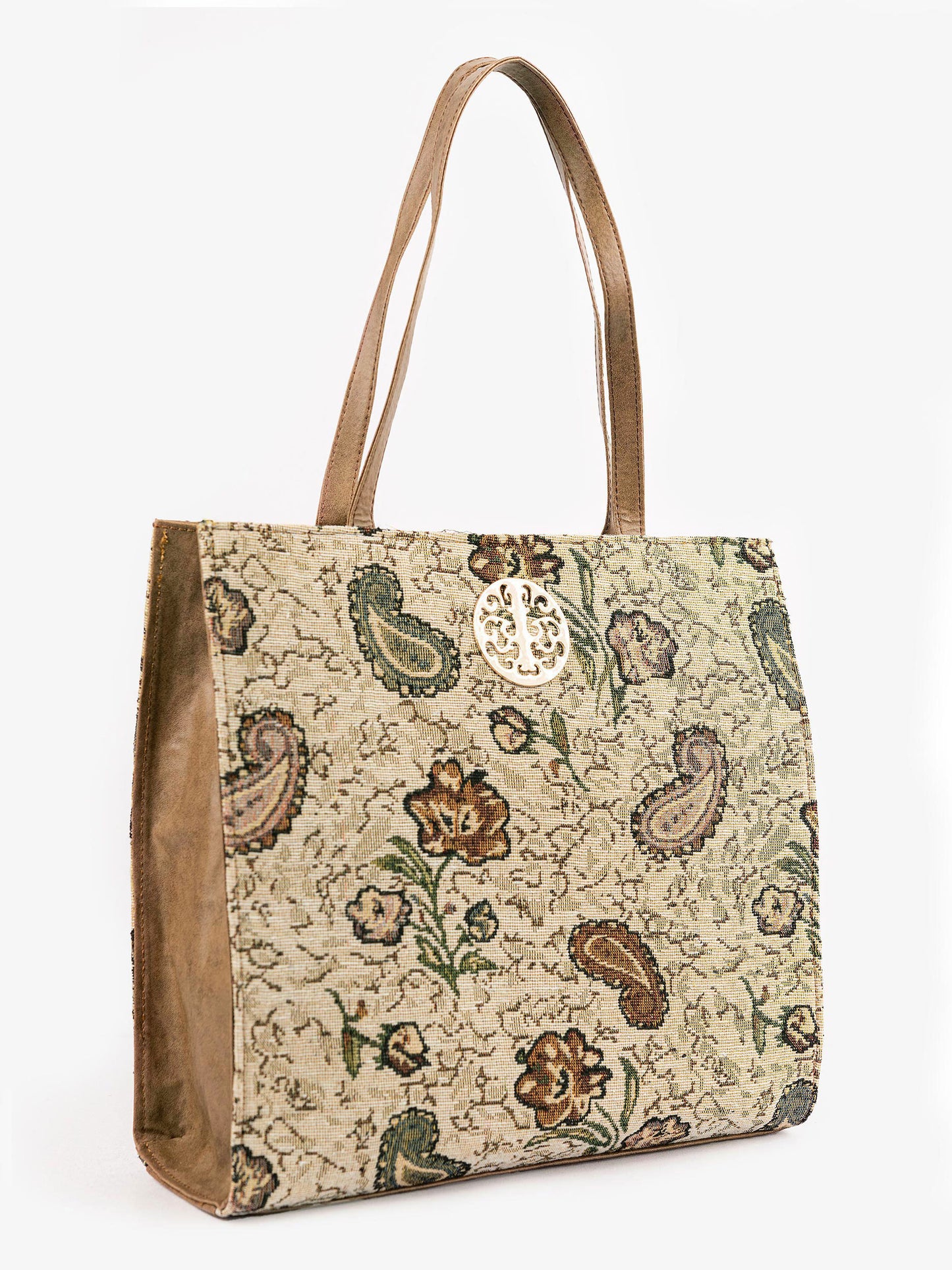 Ethnic Square Tote Bag