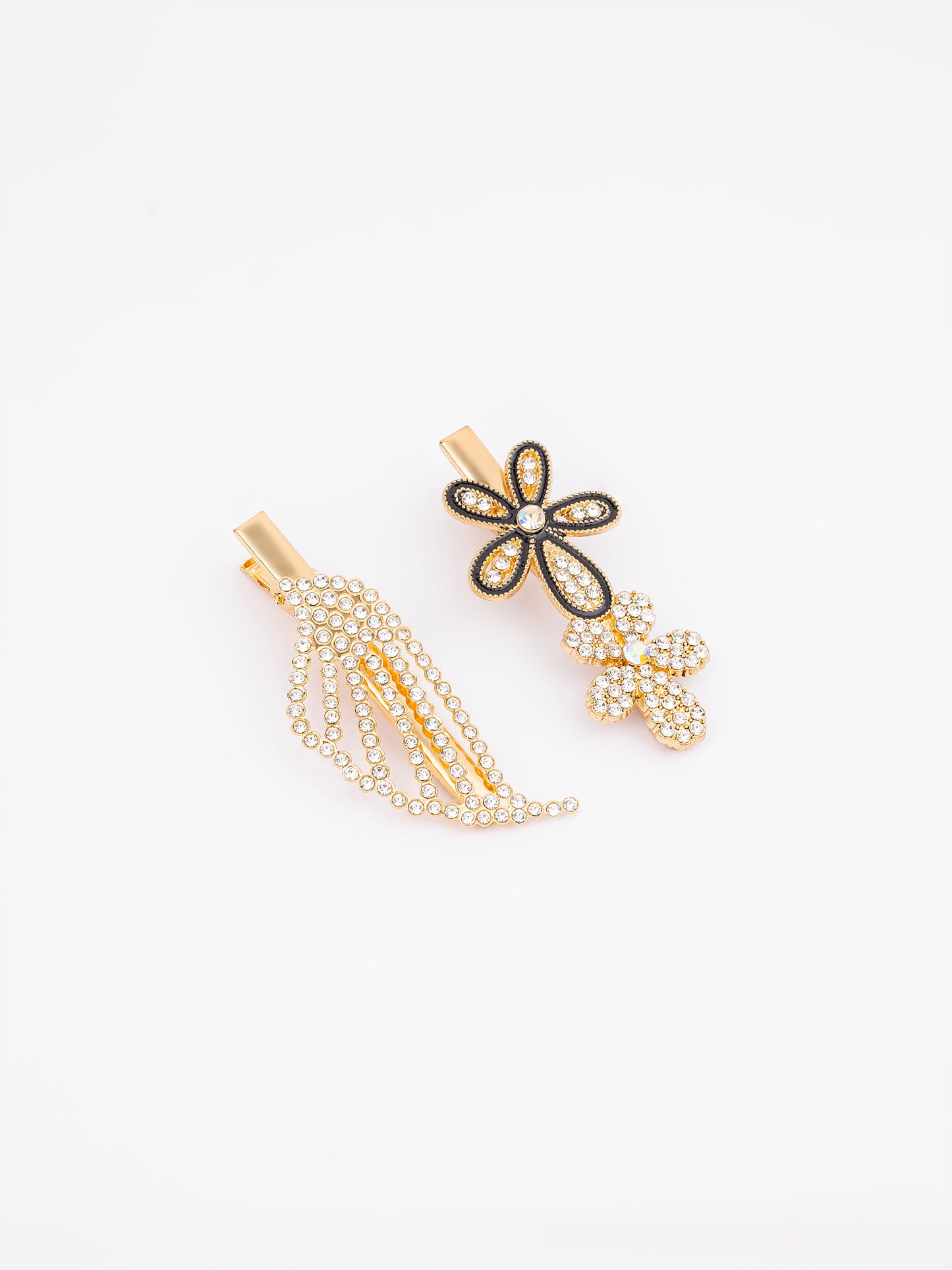 Embellished Hair Clip Set