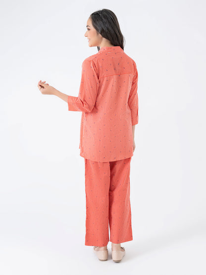 2 Piece Viscose Suit-Printed