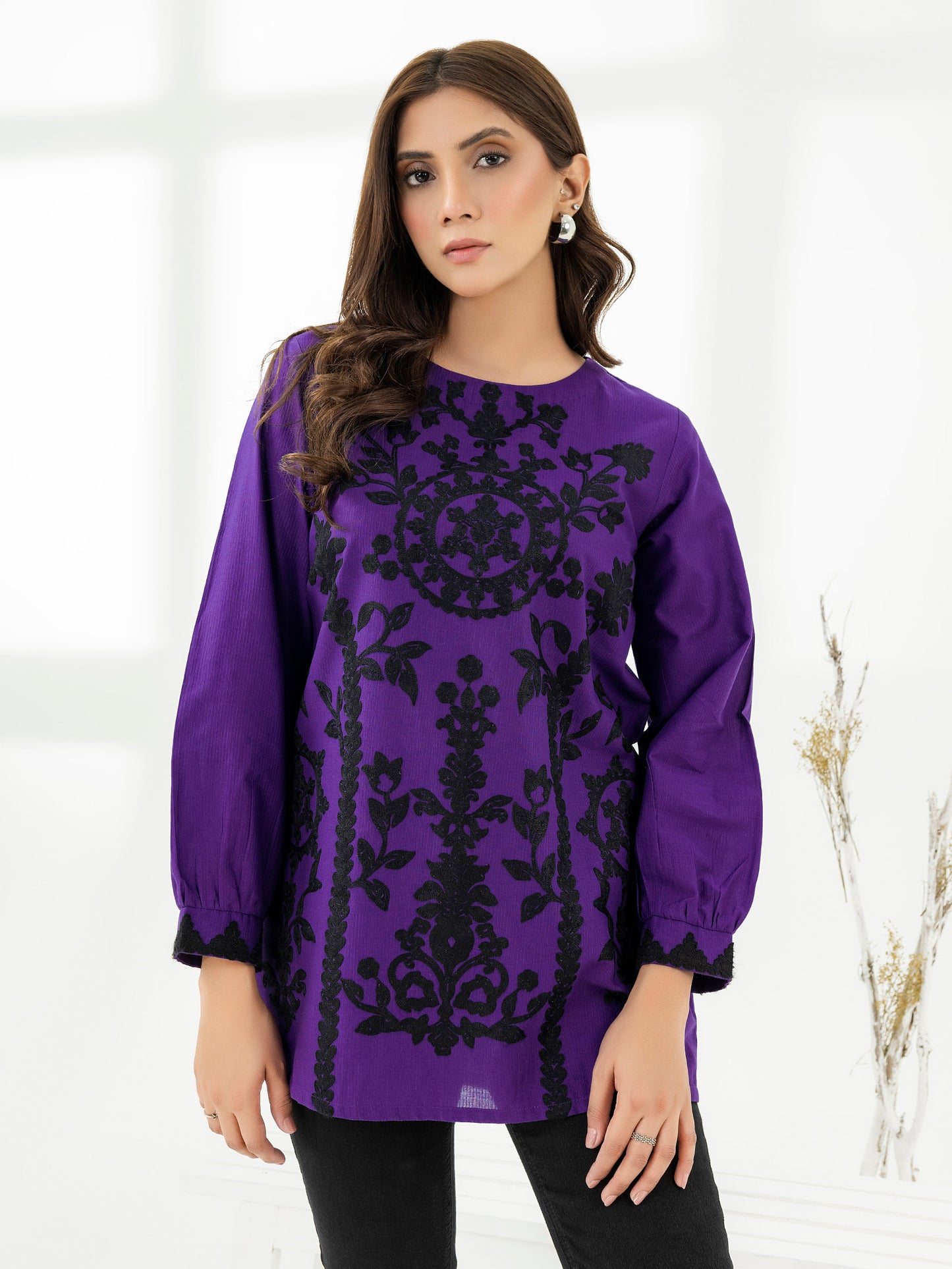 Lawn Kurti-Embroidered (Pret)