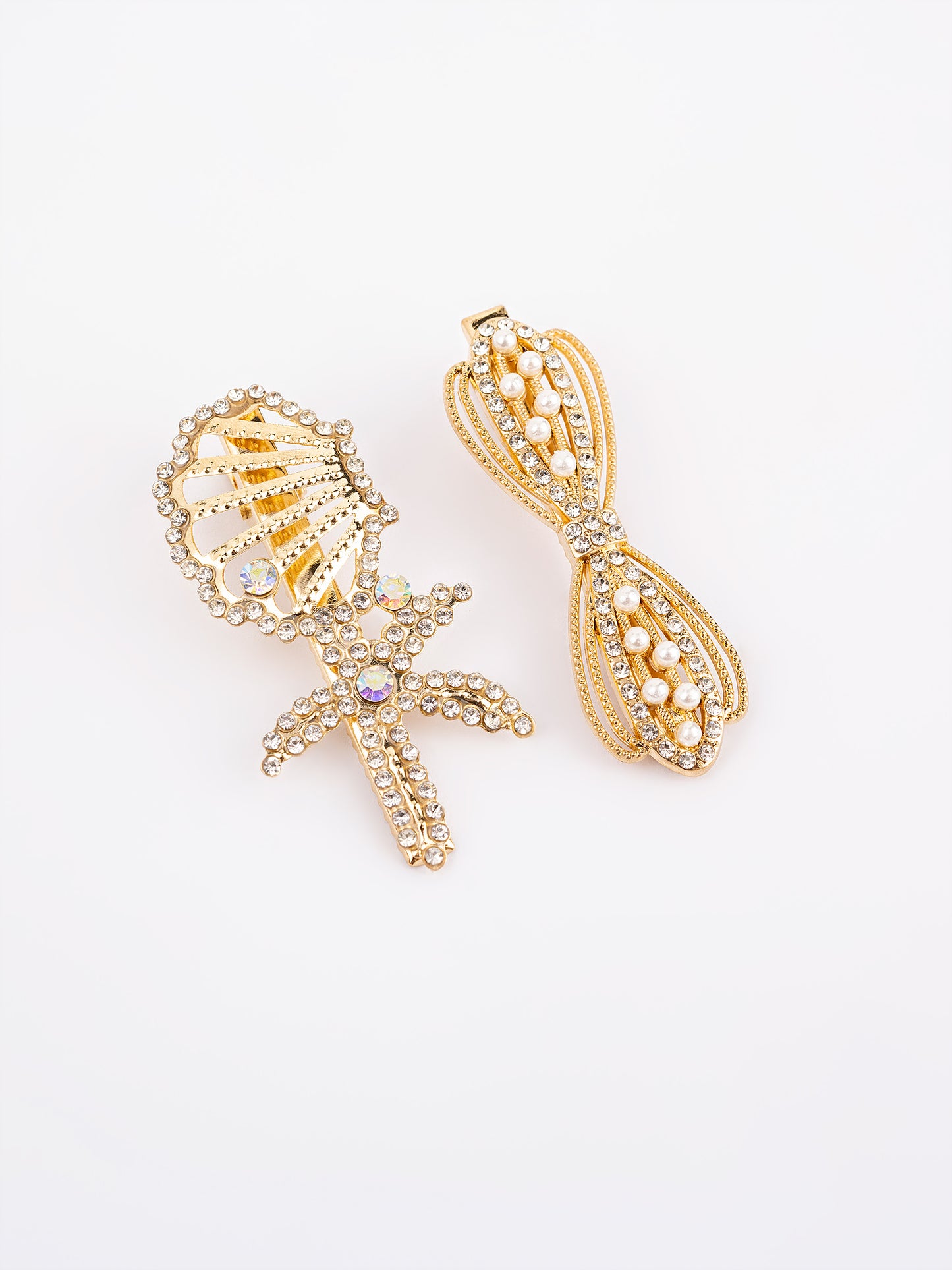 Embellished Hair Clip Set