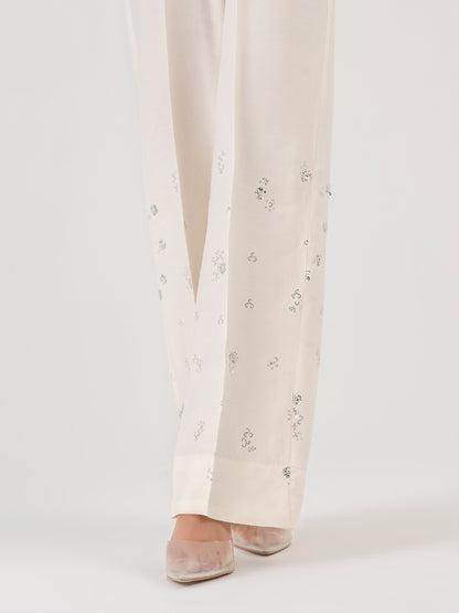 Embellished Crepe Trouser (Pret)