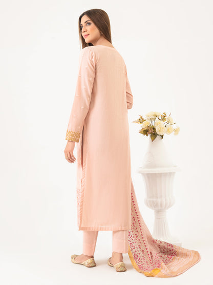 3 Piece Lawn Suit-Embroidered (Pret)