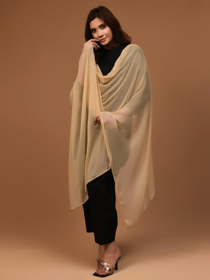 Chiffon Dupatta - Skin