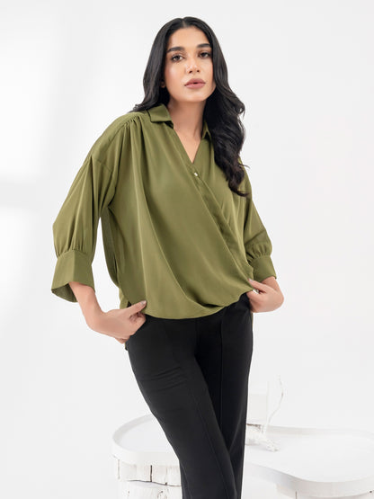 Dyed Georgette Top