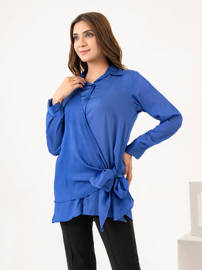 Dyed Chiffon Top