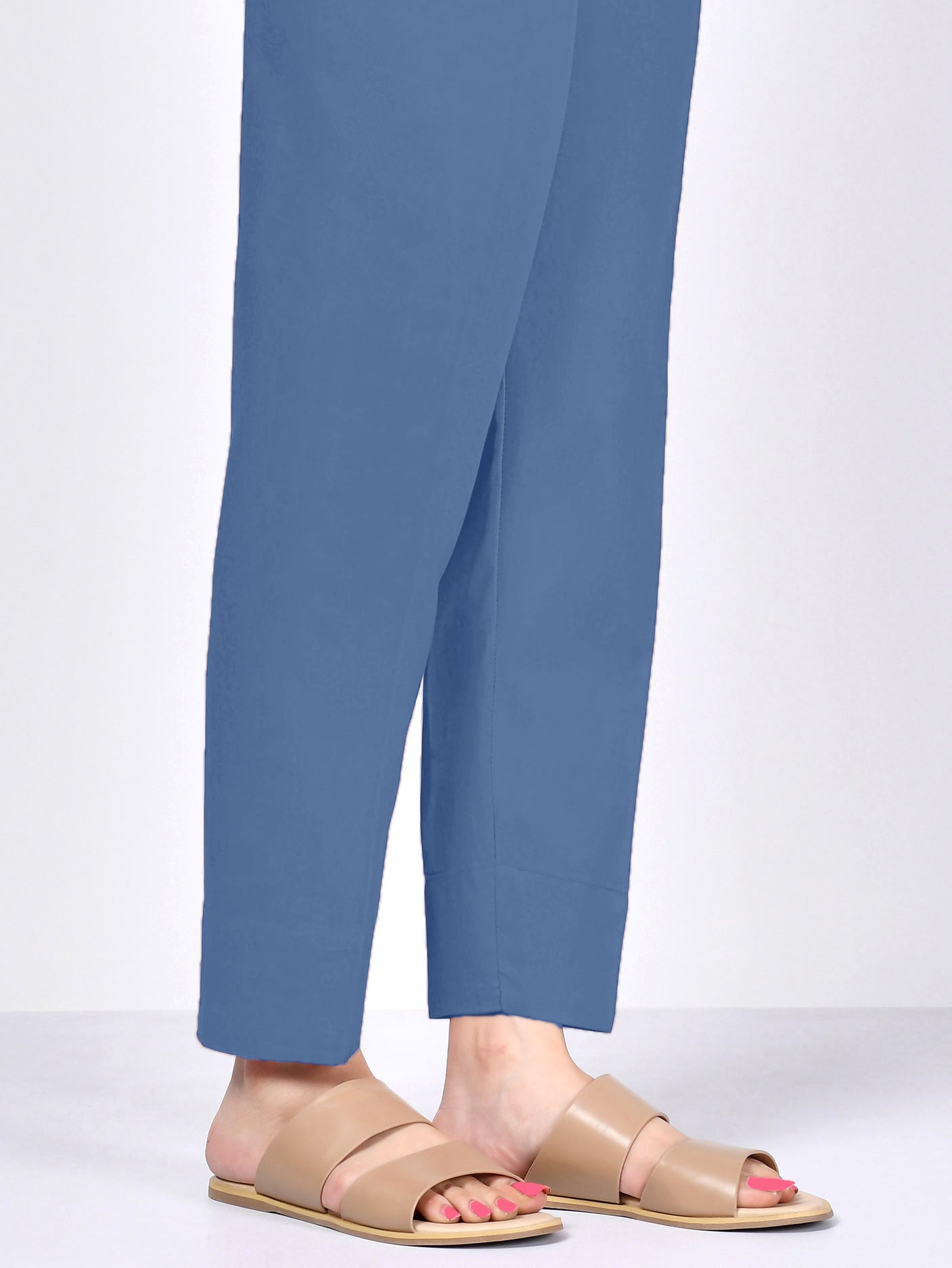 Dyed Khaddar Trouser(Pret)