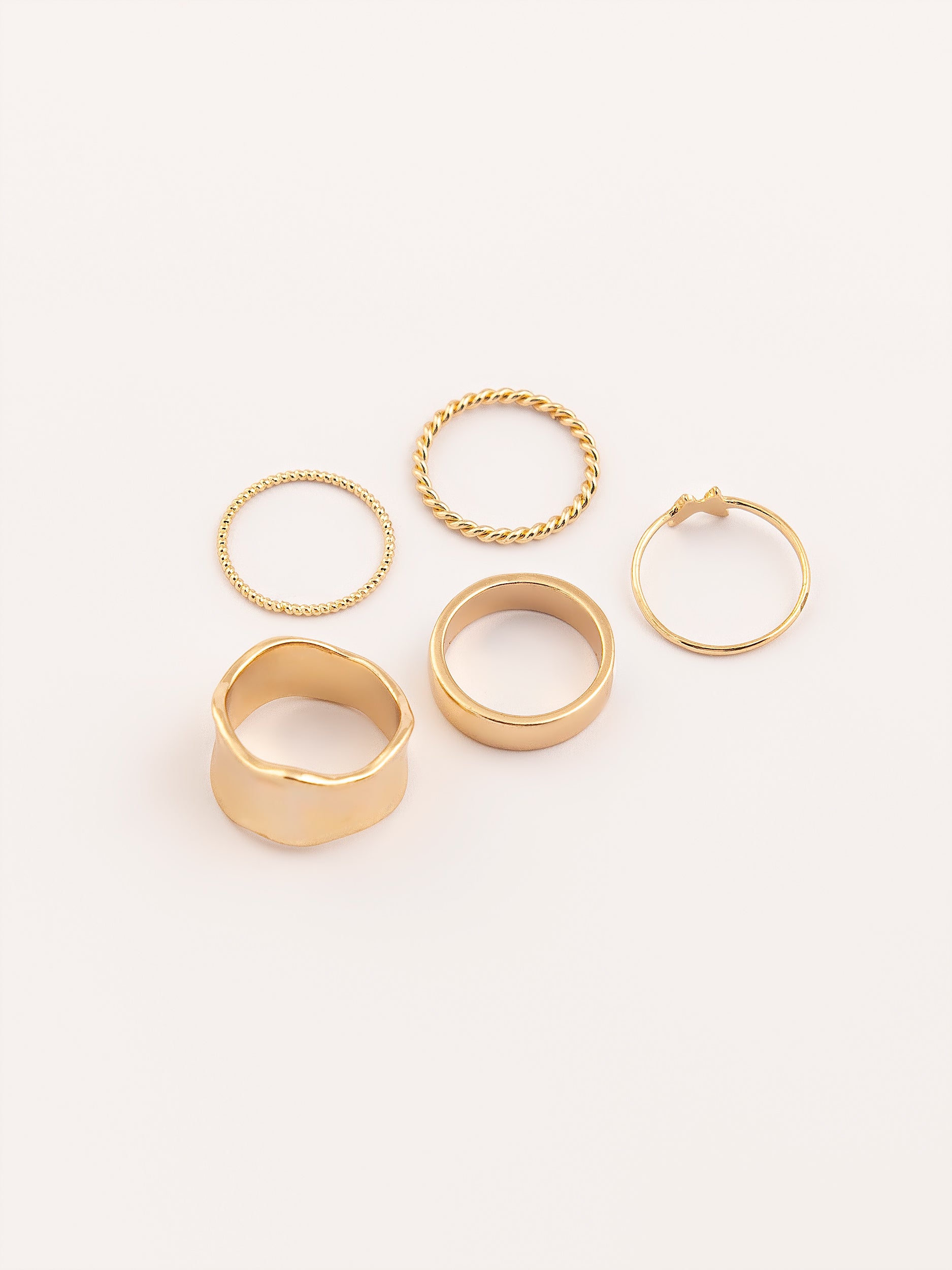 Textured Ring Set – Limelightpk