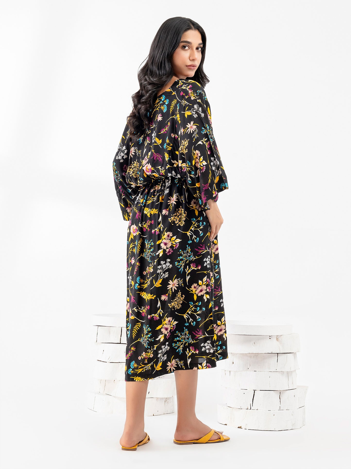 Printed Viscose Dress