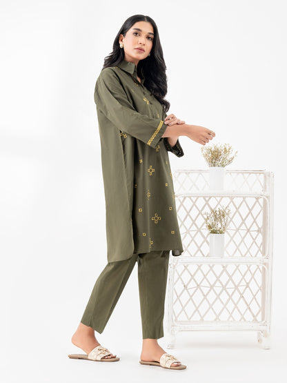 2 Piece Lawn Suit-Embroidered (Pret)