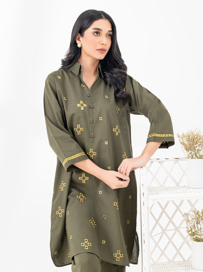 2 Piece Lawn Suit-Embroidered (Pret)