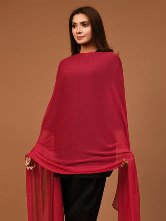 chiffon-dupatta---red