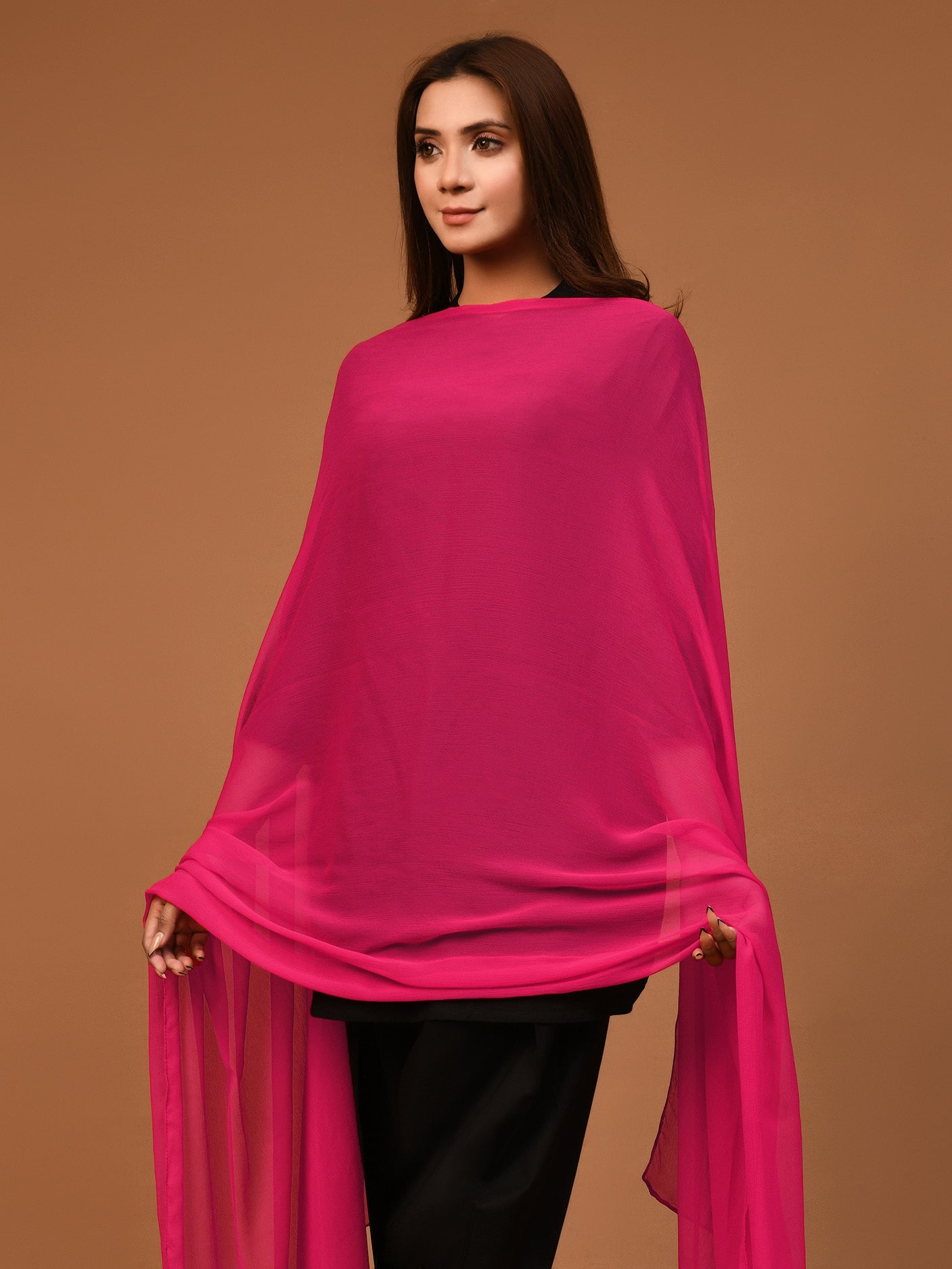 Dyed Chiffon Dupatta