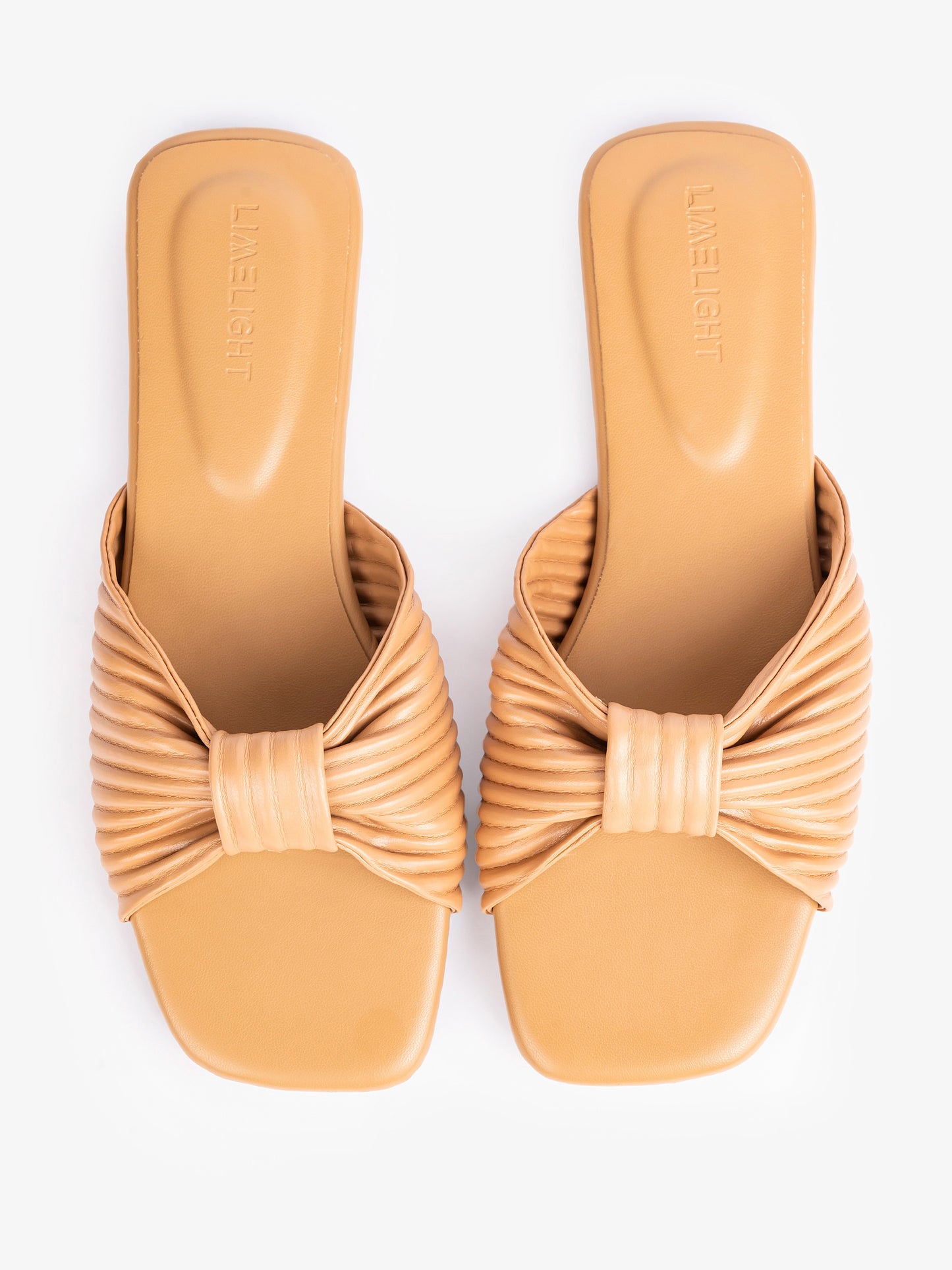 Pleated Bow Flats